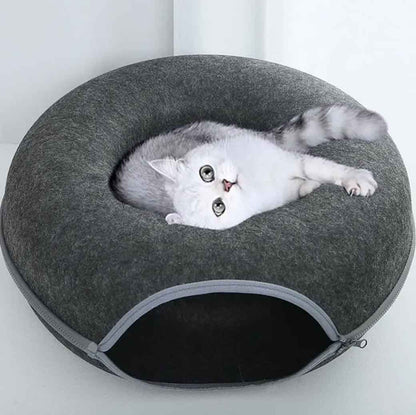 Cama Dona Túnel para Gatos