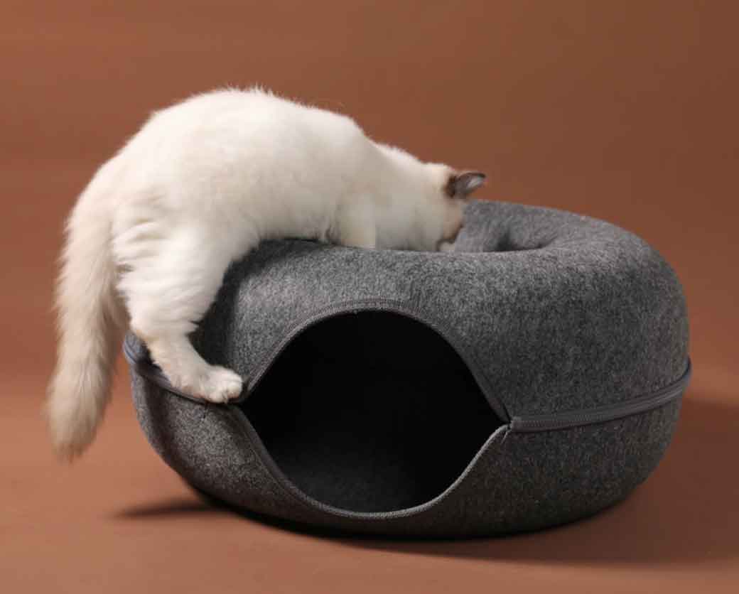 Cama Dona Túnel para Gatos