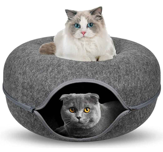 Cama Dona Túnel para Gatos